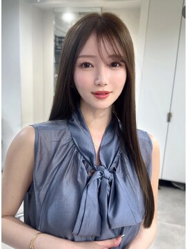 ハオ(hao) 【hao渋谷】透明感アッシュグレージュ×髪質改善トリートメント