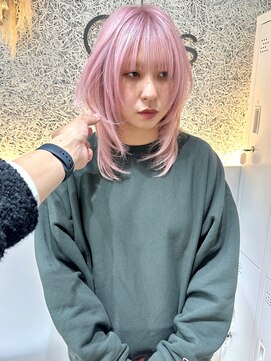 オプス 大名店(Ops) ホワイトピンク×レイヤー