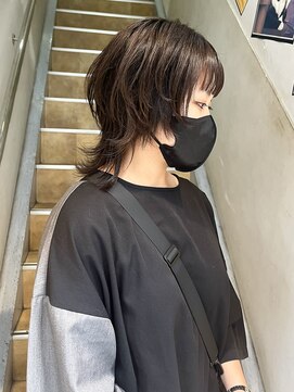 ロチカバイドールヘアー 心斎橋(Rotika by Doll hair) ざくざくウルフカット