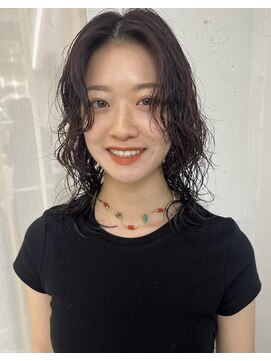 アルテペロ(arte pelo) ボブパーマ/センターパート