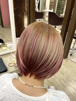 アルレン(Allen)&nbsp;アンブレラカラー ピンク ベージュ 宇都宮