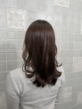 ヘンリエッタ 自由ヶ丘(Henrietta) 外はねチョコレートブラウン