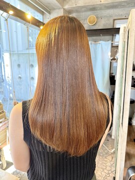 カシュカシュ(cache cache) 髪質改善酸性ストレート縮毛矯正用賀二子玉川白髪ぼかし