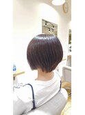 前下がりショートスタイル