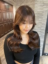 ミラ(MIRA)&nbsp;シースルーバング／顔まわりカット／レイヤーカット／韓国風