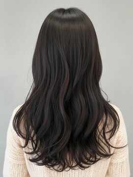 30代40代艶髪ショコラブラウン◎髪質改善外ハネ美シルエット