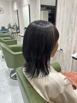 シータ 坂戸北口店(THETA)&nbsp;縮毛矯正×ミディアムレイヤー