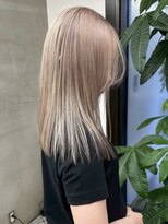 アンバー(UMBER)&nbsp;京都西院/ベージュカラー ブリーチ 髪質改善 ダブルカラー