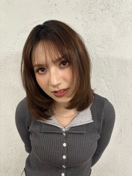 アジールヘア 赤羽駅南口店(agir hair) レイヤーカット　ミディアムレイヤー　ヘアメイク赤羽