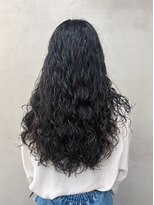 トオ(TOH) ロングハードパーマスパイラルパーマウェーブくるくるパーマ