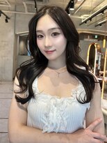 レーヴバイロンド 仙台(Reve by Lond)&nbsp;仙台レイヤーカット韓国巻き前髪顔周りくびれ巻き