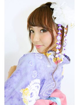 ヨロ(YoLo.) 三つ編みアップ