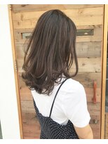 ナナバイロッカ(nana by rocca)&nbsp;伸ばしかけセミディ☆艶感の欲しい方にはほんの少しパープルを