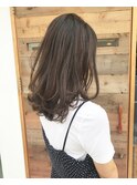 伸ばしかけセミディ☆艶感の欲しい方にはほんの少しパープルを