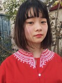 インナーカラー×ボブ〔Belle表参道〕