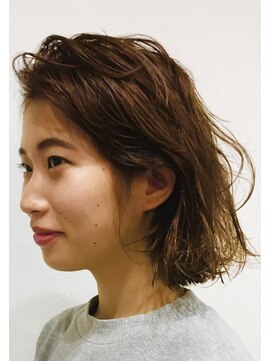 アンテナヘアワールド(Antenna hairworld) オールバックボブ