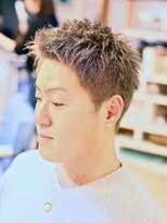 リビーチ ヘア リゾート 赤羽(Rebeach HAIR RESORT)&nbsp;【赤羽リビーチ】メンズのシルバーハイトーンカラー