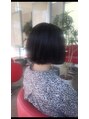 ヘア スパ リゾート リアン(hair spa resort Lien)&nbsp;ボブは伸びてもまとまりやすさを意識して切っています＊