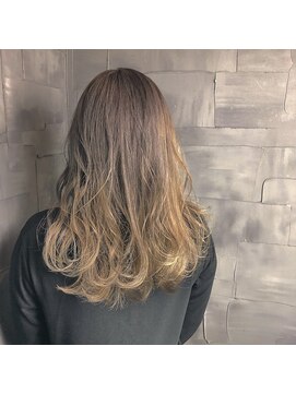 ヘアサロンエムフィス 池袋東口(HAIR SALON M Fe's) デザインカラー/厚めバング/ローライト/スリークボブ