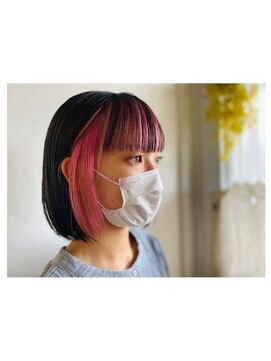 クランプ(c.l.a.m.p.) インナーカラーピンク