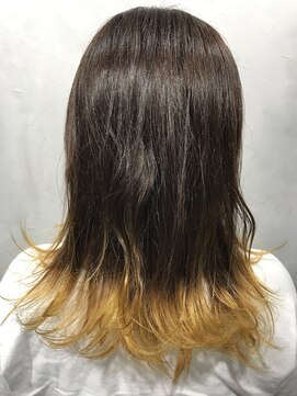 エイト 上野店(EIGHT ueno) EIGHT ueno【工藤】裾カラー/イエロー