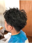 メンズツイストパーマ