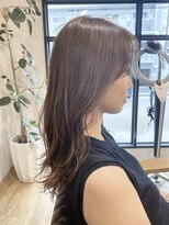 ソッリーソ ヘア(sorriso hair) 【sorriso hair桜山】アプリエカラー☆ミルクティーベージュ