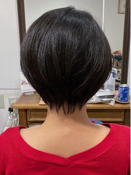 ヘアーサロン ラフリジー(Loufreasy) 【ヘアドネーンション】人気の丸みショート！