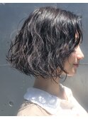 【SHARON原宿】再現性/リアルパーマスタイル×前下がりボブ