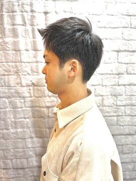 グレイスフルバーバー 赤坂見附店 清潔感アップ!!デコ出しショートスタイル!【赤坂】【理容室】