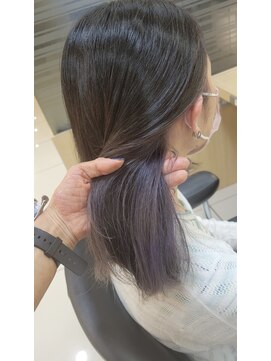 キャパ 秦野(CAPA) インナーカラー ラベンダー