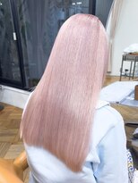 オブヘアーギンザ(Of HAIR GINZA) ピンクベージュカラー