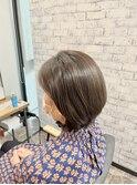 『大人女性/長めショートボブ』