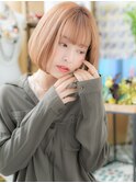 キャラメルベージュ外国人風大人ボブh2戸田公園20代30代40代