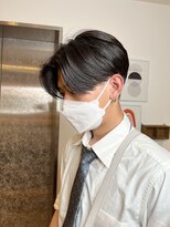 エクリ 麻布十番(equri)&nbsp;韓国風ニュアンスパーマセンターパート