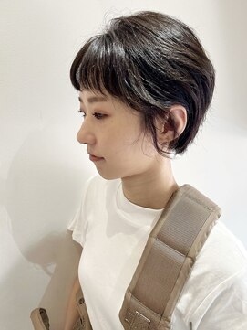 ウクラ バイ レシッド 池袋(uchla by rcid) オン眉ショートボブ/マッシュルームショート/短め前髪イメチェン