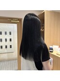 地毛風ストレート/ストレートパーマ/水素トリートメント