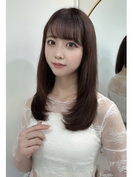 レミエ ダイカンヤマ(lemiie) レイヤーロング★韓国ヘア★レイヤー