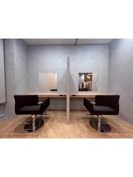 《1席ごとに仕切りあり》アナタのこだわりをカタチにする丁寧なカウンセリング♪[鎌ヶ谷駅/トリートメント]