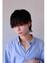 メンズカット バイ ソイクフ(メンズカット by SOY-KUFU)&nbsp;MEN’SHAIRクロスバングマッシュウルフ
