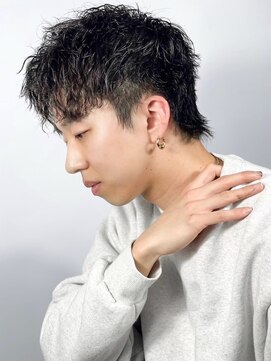 プレミアムバーバー 目黒店(PREMIUM BARBER produce by HIRO GINZA) ツイスパショートウルフ