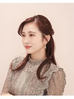 ゆるふわハーフアップ　３０代・４０代・５０代　表参道