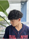 外国人風パーマ