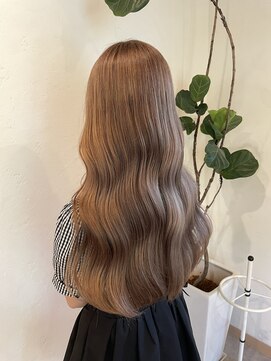 カラースタンド(COLOR STAND) ミルクティーベージュダブルカラーインナーカラーブリーチ