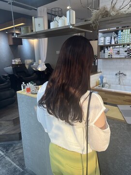 コポル(Copol) 季節の似合わせカラー×艶ベージュブラウン