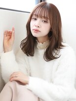 ミルティ(Myrtille)&nbsp;ミルテイ☆切りっぱなしボブ×サイドバング×ライトグレージュ