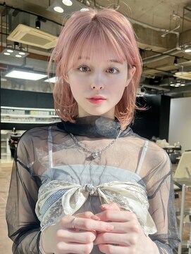 ヴェイン 渋谷(vain) チェリーレッド 姫カットレイヤー