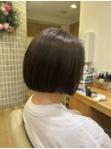 似合わせカット/ショートボブ/ぱっつんボブ
