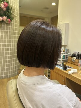 ユウヘアー 三軒茶屋店(U Hair) 似合わせカット/ショートボブ/ぱっつんボブ