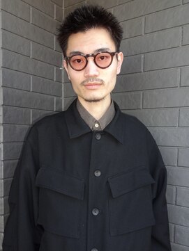 アビー(ABEY) メンズベリーショート/刈り上げ/黒髪